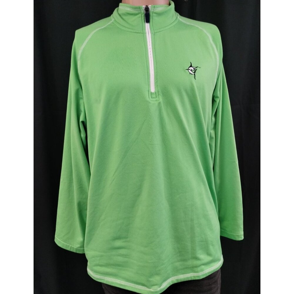 White Water Men's Green Shirt/Lightweight Pullover SzL SKU3350